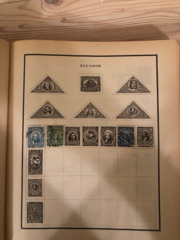 Modern Stamp Album Circa 1921
