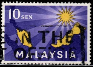 Malaysia - 1 - Used - SCV-0.25