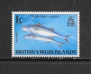 BRITISH VIRGIN ISLANDS #847 MACKEREL MNH