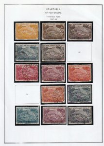 VENEZUELA 1940s/50s Airs Used MNH MH Unused (Apx 160) Goy3829