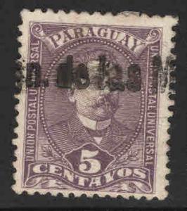 Paraguay Scott 36 Used 5CENTAVO stamp