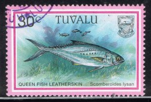 Tuvalu ~ #730 ~ Fish ~ Used