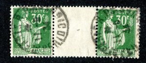 1932 France Sc # 264 used cv. $5 ( 2521 WX )