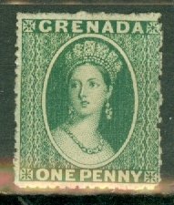 HY: Grenada 1 unused no gum CV $57.50