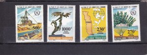 SA03 Togo 1985 Airmail - Peace and Human Rights mint stamps