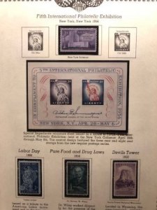 US 1955 to 1961 Commemoratives OGNH - See Description