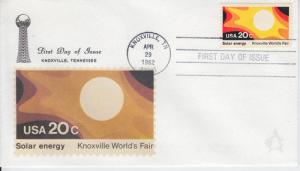 1982 Knoxville World's Fair Solar Energy (2006) Andrews FDC