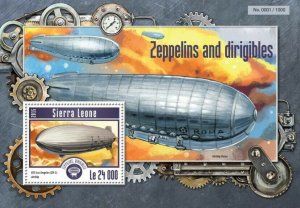 2015 SIERRA LEONE ZEPPELINS AND DIRIGIBLES   |  Scott Code: 3373