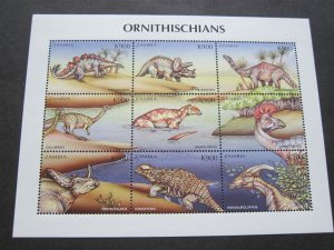 Zambia 1994 Sc 790 dinosaur Sheet MNH