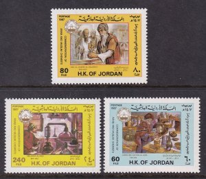 Jordan 1277-1279 MNH VF