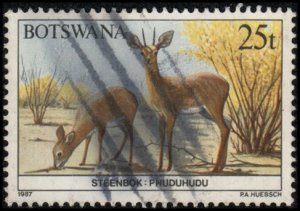 Botswana 415 - Used - 25t Steenbok (1987) (cv $1.00) (3)