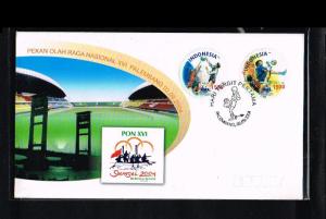 2004 - Indonesia FDC 10/04 - Sport - 16th National Sportweek 'PON XVI' [PB8_171]