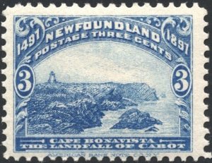 Newfoundland SC#63 3¢ Cape Bonavista (1924) MLH