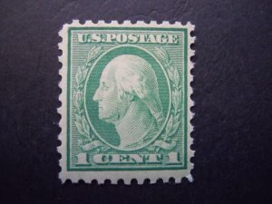 1916 #462 1c Washington Perf 10 Unwmk MNH OG F/VF CV 16 Includes New Mount