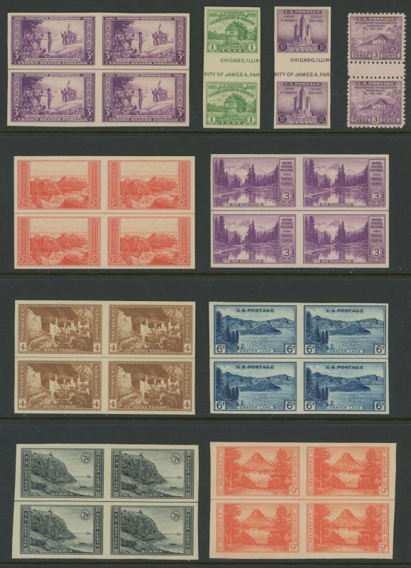 USA Large Lot - 45 x different Farley pieces - Mostly nh (NGAI) - clean group