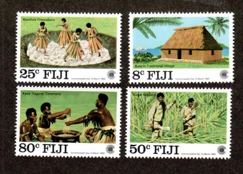 Fiji # 485-488 Mint x!