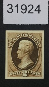 US STAMPS #157p4 PROOF ON CARD  LOT #31924