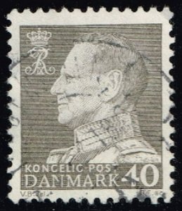 Denmark #388 King Frederik IX; Used (0.25) (4Stars)