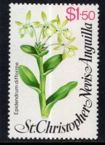 St Kitts Nevis 395 Flower MNH VF