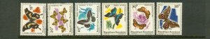 Rwanda Butterflies Lot 2 , 6 stamps