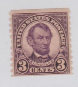 U.S. Scott #600 Lincoln Coil Stamp - Mint Single