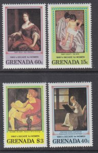 Grenada 1058-1061 Paintings MNH VF