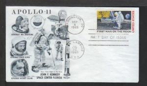 US C76 Moon Landing 1969 Orbit U/A FDC 