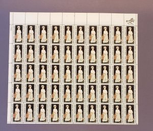 1273, John Singleton Copley, Mint Sheet, CV $26.00