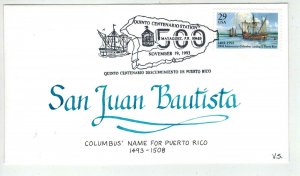 Vermont Scribes Handpainted 2805 PUERTO RICO SAN JUAN BAUTISTA Pictorial Cancel