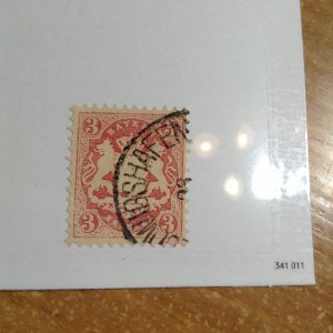 German State : Bavaria  # 24a used