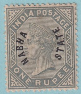 NABHA 5 REPRINT  9.5MM OVERPRINT MINT HINGED OG* NO FAULTS VERY FINE! RXO