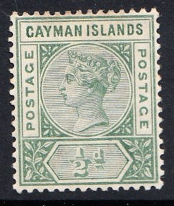 CAYMAN ISLANDS # 1 - Mint light hinge remnant