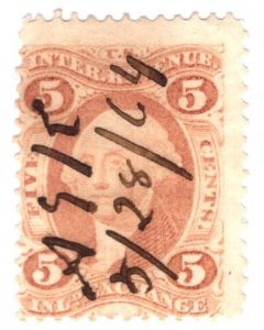 United States Scott #R27c USED NH NG nice sound colorful stamp. 1864 survivor.