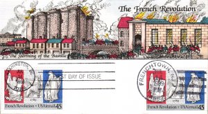 #C120 French Revolution Collins FDC