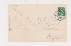 D353683 Switzerland Interlaken Heimwehfluh Jungfrau 1912 Postal Card Bruxelles
