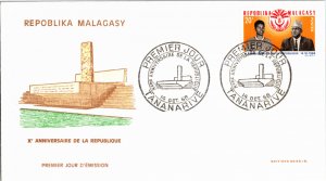Madagascar, Worldwide First Day Cover