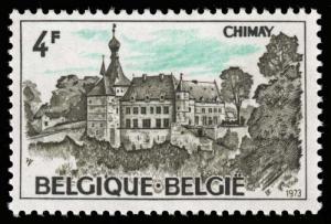 Belgium - Scott 852 - Mint-Hinged