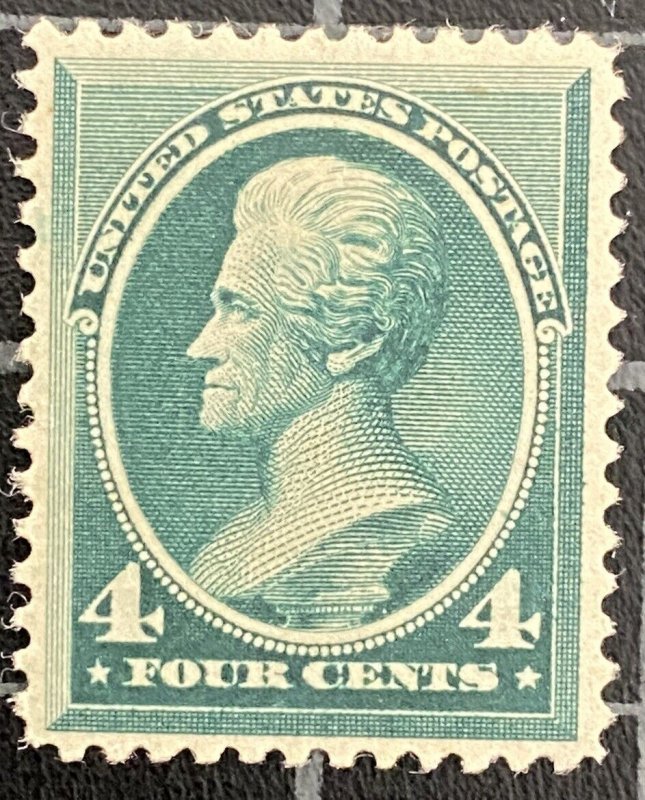 US Stamps - SC# 211 - MOG LH - Premium Item - SCV = $225.00