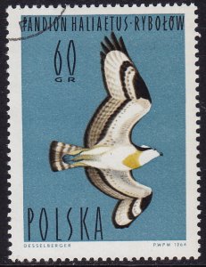 Poland - 1964 - Scott #1234 - used - Bird Osprey