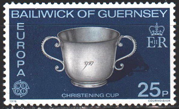 Guernsey. 1976. 134 from the series. Silver Cup, Europe-Sept. MVLH.