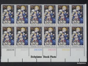 BOBPLATES #1842 Christmas Plate Block F-VF MNH ~See Details for #s/Pos