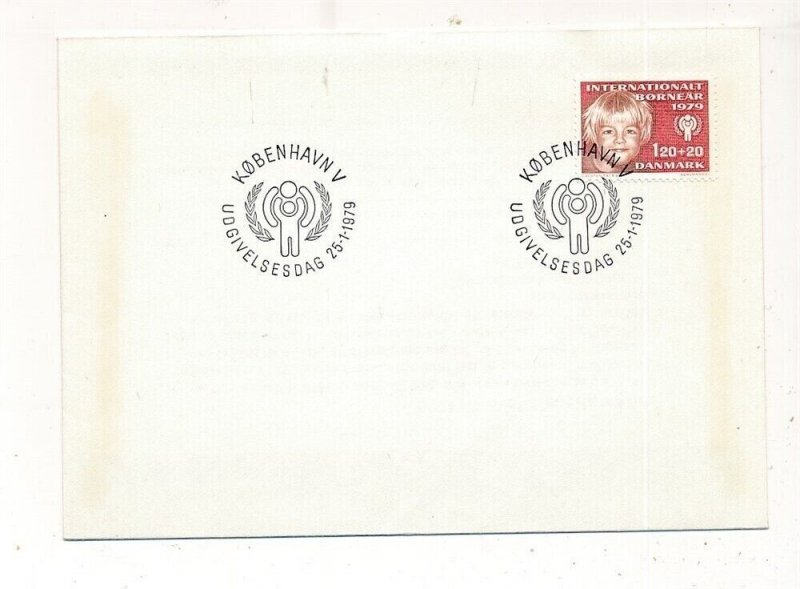 D327872 Denmark FDC International Year of the Child 1979