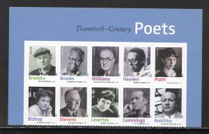 #4654-63 MNH Forever Stamp Top Header Block of 10