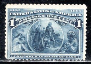 United States Scott # 230, unused, no gum