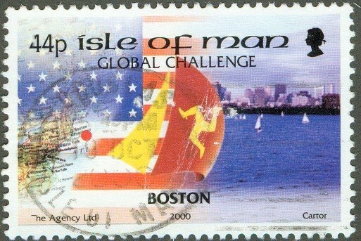 ISLE OF MAN 876 USED BIN $1.25