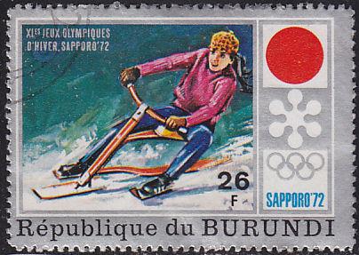 Burundi 391 XI Winter Olympic Games, Sapporo 1972