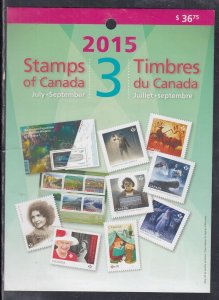 Canada MNH - Quaterly Pack 2015/03