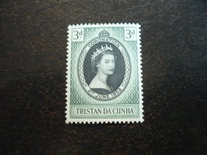 Stamps - Tristan Da Cunha - Scott# 13 - Mint Hinged Set of 1 Stamp