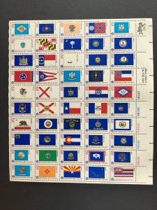 1976 sheet, 50 state flags Sc# 1633-82