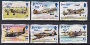 Jersey 964-969 Airplanes MNH VF